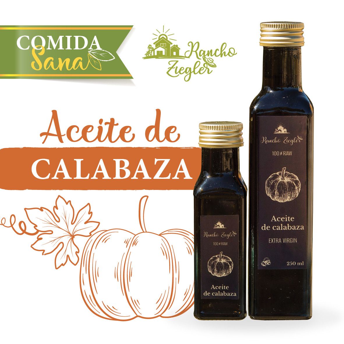 Aceite de Calabaza 250 ml | Image 1