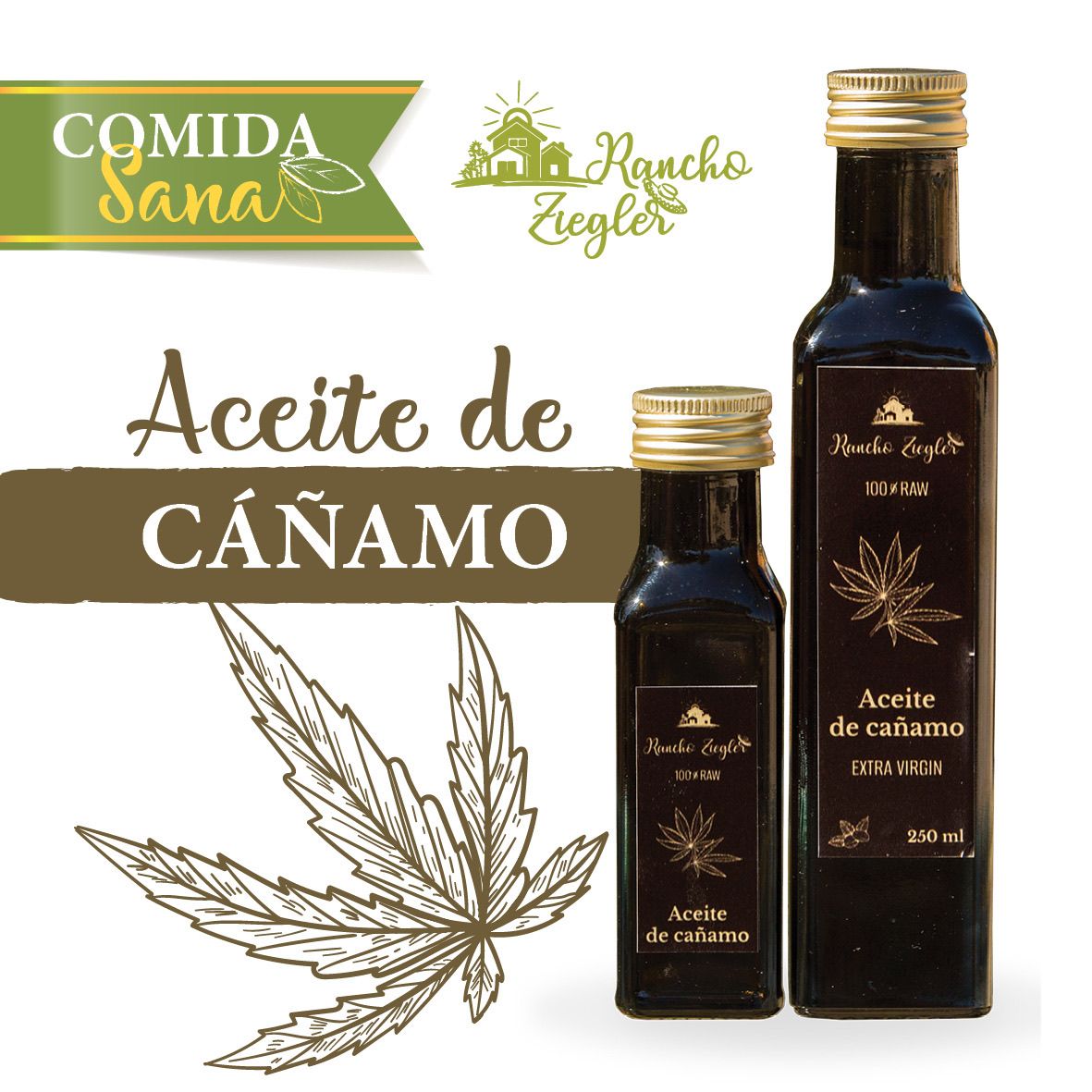 Aceite de Cańamo 250 ml | Image 1